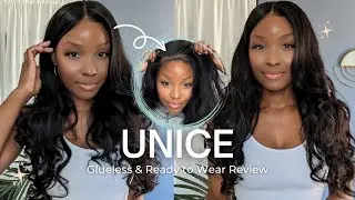 Finally A Pre-cut Lace Ready-to-wear & Go Glueless wig!! FT UNice HAIR
