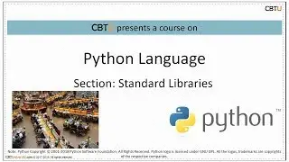 7.1 Python Standard libraries