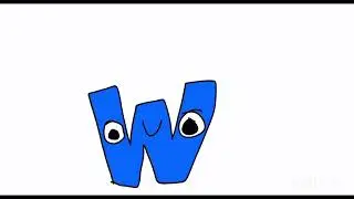 At a Lowercase w is equivalent to v in my style