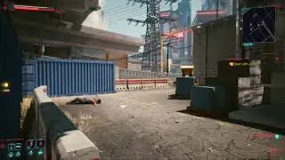 Cyberpunk PS5 artifacting or glitch