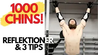 1000 CHINS utmaningen och 3 tips