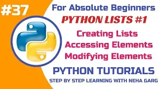 Introduction to Lists in Python | Basics of List Data Structure | Class 11 & 12 CS 