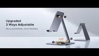 UGREEN 45860 Aluminum 360 Rotating Tablet Stand Holder for Desk, Foldable & Portable at UGREEN PK