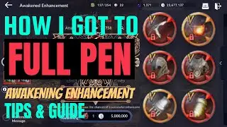 BLACK DESERT MOBILE: HOW I GOT TO FULL PEN??! AWAKENING ENHANCEMENT TIPS & GUIDE!!!