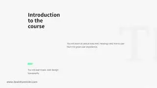 Web Design in Affinity Designer Masterclass : Introduction to the course