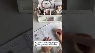 Эстетичная канцелярия для взрослых девочек 