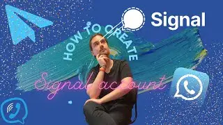 How To Create A Signal Account Without A Phone Number || Signal App Tutorial || Signal Vs Telegram