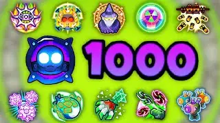 How Far Can ALL 10 Paragons Get On The PERFECT Map? (Bloons TD 6)