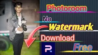 Photoroom No Watermark || How To Photoroom no Watermark App || photoroom pro Mod no Watermark app ||