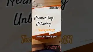 Hermes bag - Unbox with us. Carlo&Seb