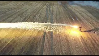 Test speciální pyrotechniky FX4 Test special pyrotechnics