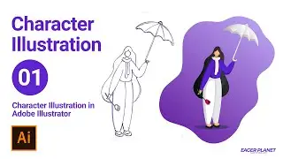 Character Illustration 01 - Adobe Illustrator