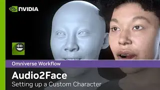 Setting up a Custom Character in Omniverse Audio2Face