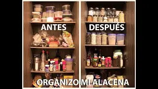 ANTES Y DESPUÉS | ORGANIZO MI ALACENA! 🙌😍