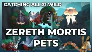 Catching all 21 wild Zereth Mortis Pets | Pet Battles | Shadowlands
