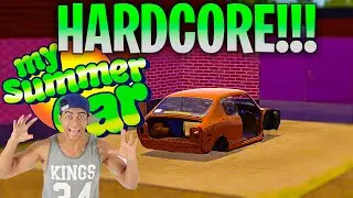 MY SUMMER CAR HARDCORE AZIDEIA!!!! ( AO VIVO )