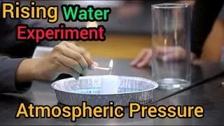 Rising Water Experiment। Demonstration Of Atmospheric Pressure #youtube #youtubevideo #trendingvideo