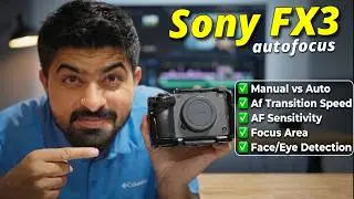Sony FX3 Autofocus Settings: The ONLY Settings You Need (Master Class)