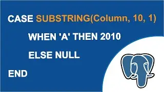 CASE statement in PostgreSQL