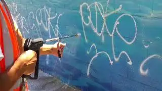Graffiti Removal Exterior Mural