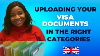Uploading Documents for UK Visa Application in the Right Category