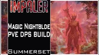 Magic Nightblade PVE DPS Build (summerset) 