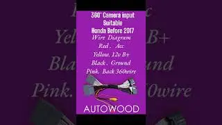 Car OEM stereo 360* camera solution Suzuki/Hyundai /Toyota/Honda all cars #autowood