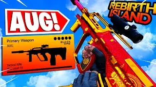 the *2 SHOT* AUG is OVERPOWERED in WARZONE! 🔥 (BEST CW AUG CLASS SETUP/LOADOUT) REBIRTH ISLAND!