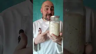 ✅️CÓMO REBAJAR LA ACIDEZ DE LA MASA MADRE. Consejo 1 #chefsergiobenito #masamadre #pancasero