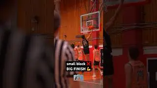 Small Block BIG FINISH ❌💪 #NABI #NABINATION #NABI2024 #F3FAU #BASKETBALL