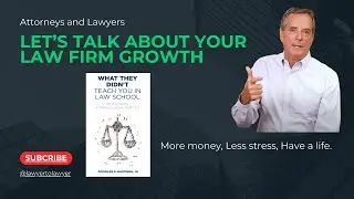 Lets Talk About You - Your Attitude for Marketing Your Legal Practice