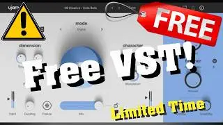 【Limited Time Free!】$49→$0! Difinitely Best Free Reverb VST Plugin in 2024? UFX REVERB by UJAM