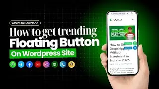 How to Get Animated Floating Buttons Bundle for WordPress Website