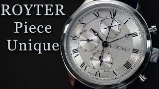ROYTER DR-02 Piece Unique - Hand Finished Assembled in the US Independent Watchmaker Dan Royter NYC