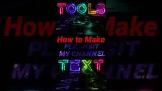 How to Text Animation in Kinemaster/How to Text Effect in Kinemaster/ how to make light text effect