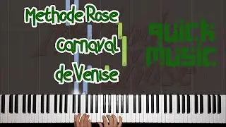 Methode Rose - Carnaval de Venise | Synthesia Piano Tutorial