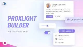 Use a Drag & Drop Editor to Make Modern Tkinter Python GUI Applications! | Proxlight Builder 🔥