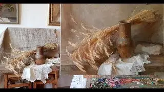 Этапы ведения длительной работы. Живопись маслом.