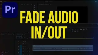 How to FADE IN & OUT Audio in Premiere Pro (EASY!)