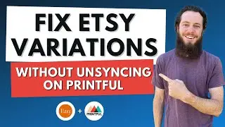 How to Easily Fix Printful Unisex Shirts Showing as Men's Size on Etsy (Print on Demand 2021)