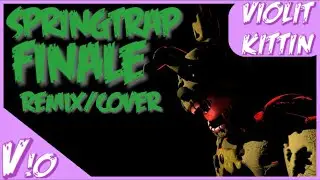 FNAF 3 SONG ▶ Springtrap Finale [REMASTERED REMIX/COVER] (Visualizer)