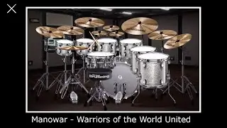 Manowar - Warriors of the World United (Virtual Drumming Cover)