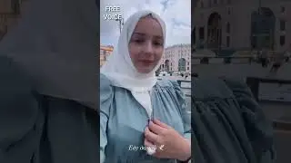 Тут я значит любовалась собой и снимала ролик. пока ждала свою красавицу и поймала кадр #хадиджа2024