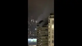Fire at Gorgiladze 96. Batumi