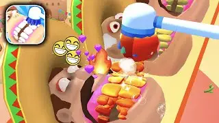 Teeth Runner - Gameplay All lvls #2