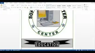 Microsoft Word logo design tutorial  how to make logo design in ms word
