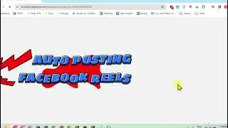 AUTO POSTING VIDEO REELS FACEBOOK MASSAL