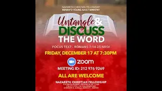 Untangle & Discuss - "THE WORD"
