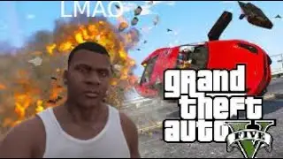 I'm Sorry Guys But This is Too Funny (GTA V Highway Explosions)