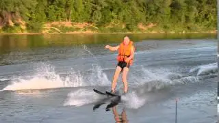 Хотели снять красивое видео на водных лыжах